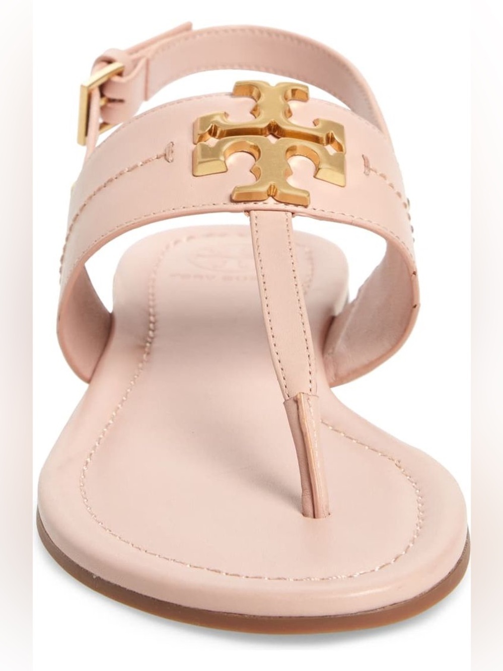 Tory Burch Everly T-Strap Flat Sandal Women’s Size 10 - Pink